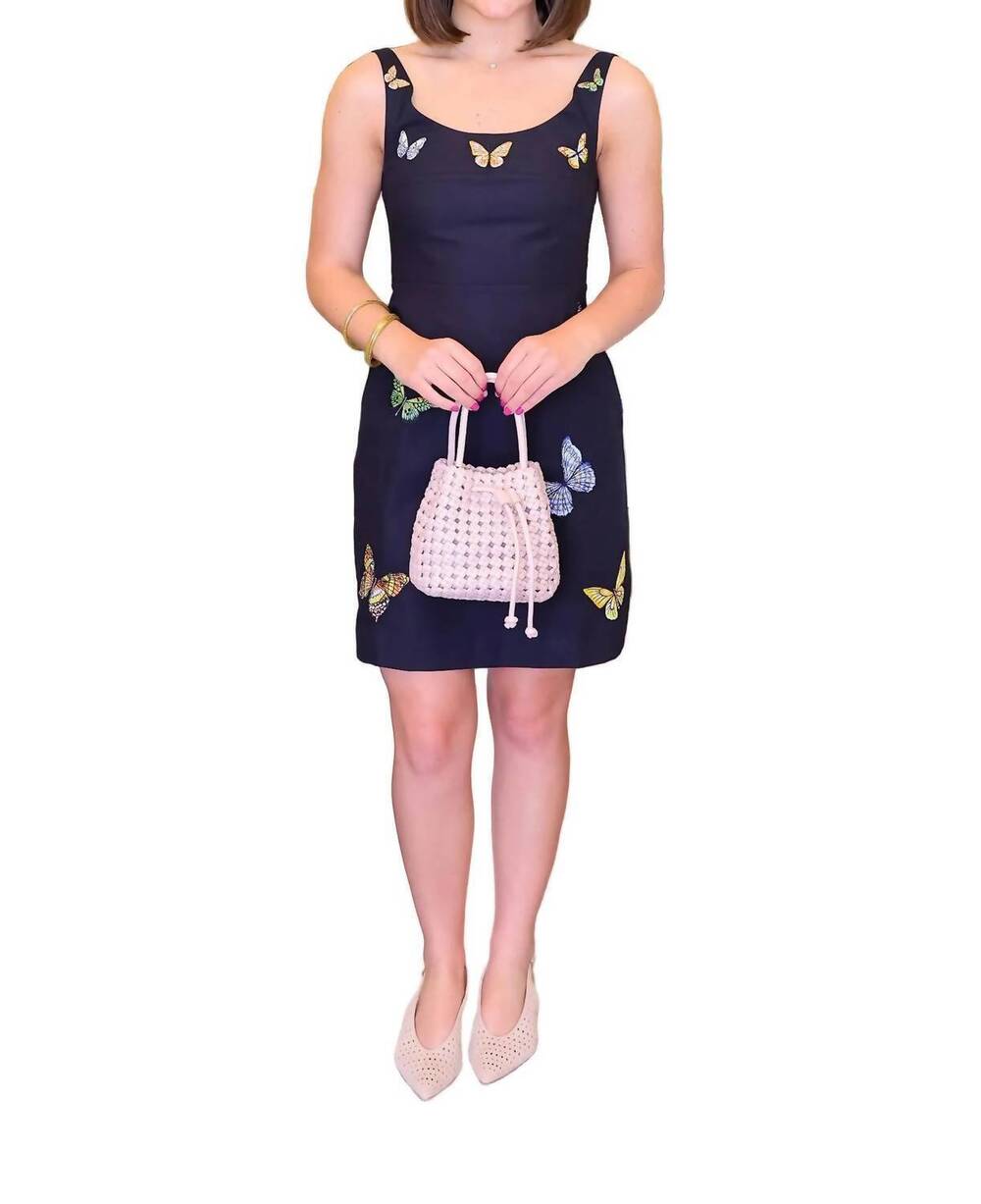 NEW FANM MON blakely dress in black